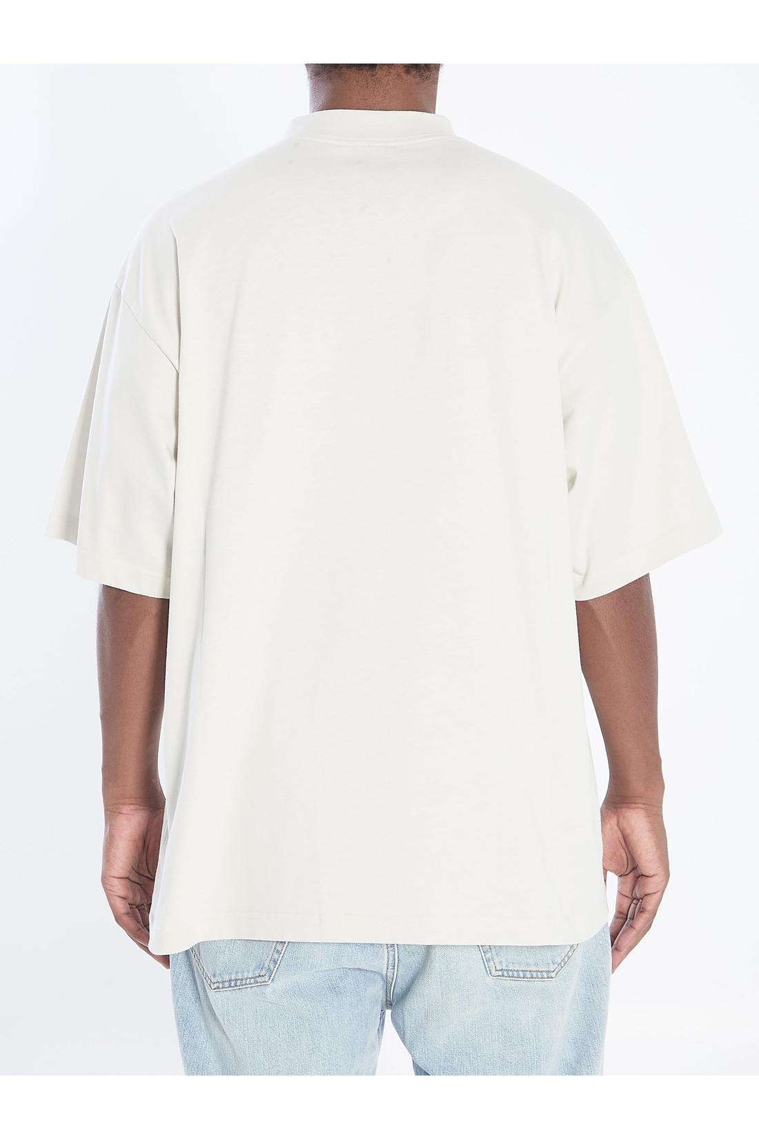Balenciaga-OUTLET-SALE-BB T-shirt in cotton-ARCHIVIST