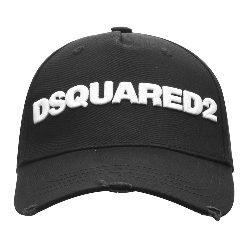 Dsquared2-OUTLET-SALE-Embroidered Logo Baseball Cap-ARCHIVIST