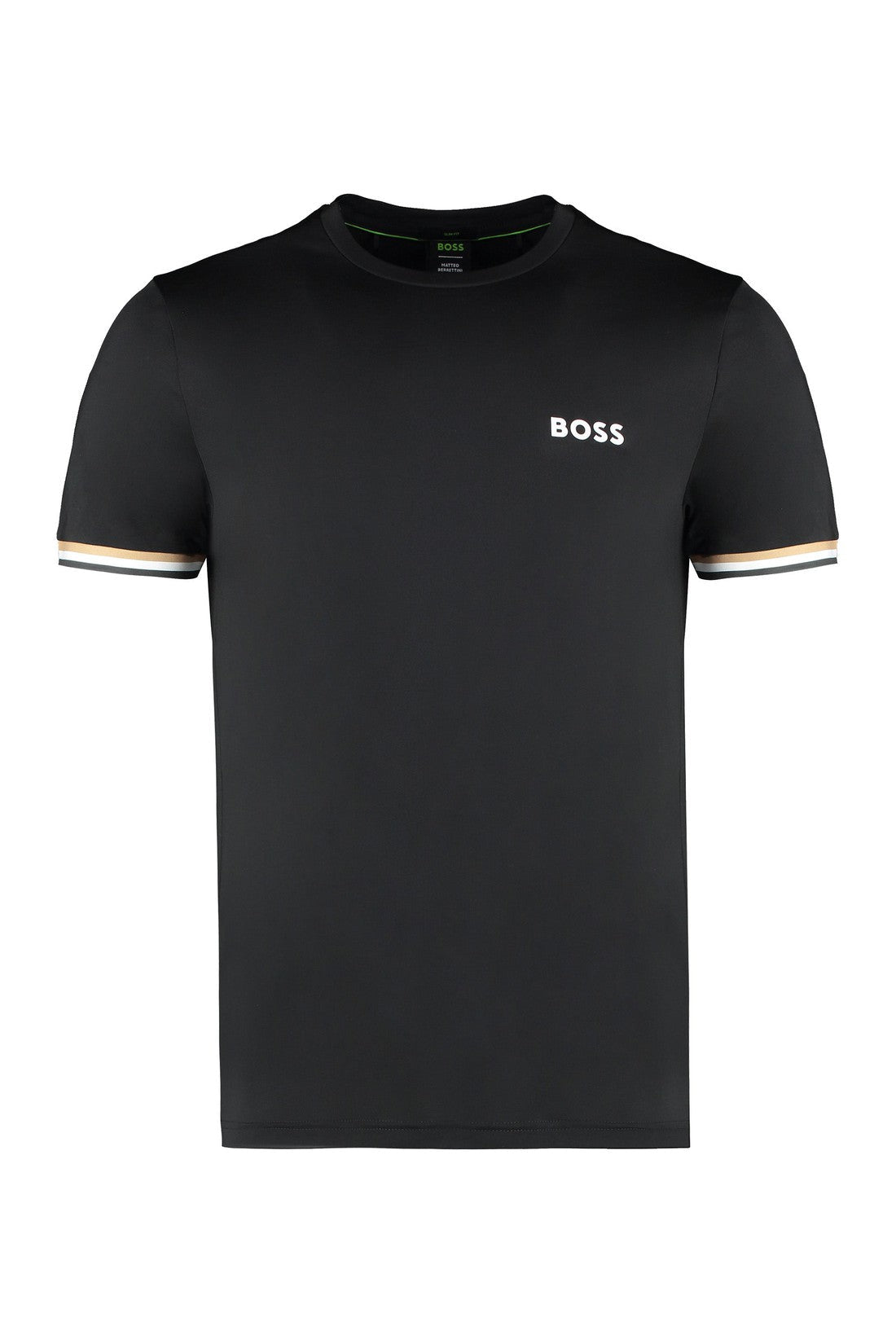BOSS-OUTLET-SALE-BOSS x Matteo Berrettini - Techno fabric t-shirt-ARCHIVIST