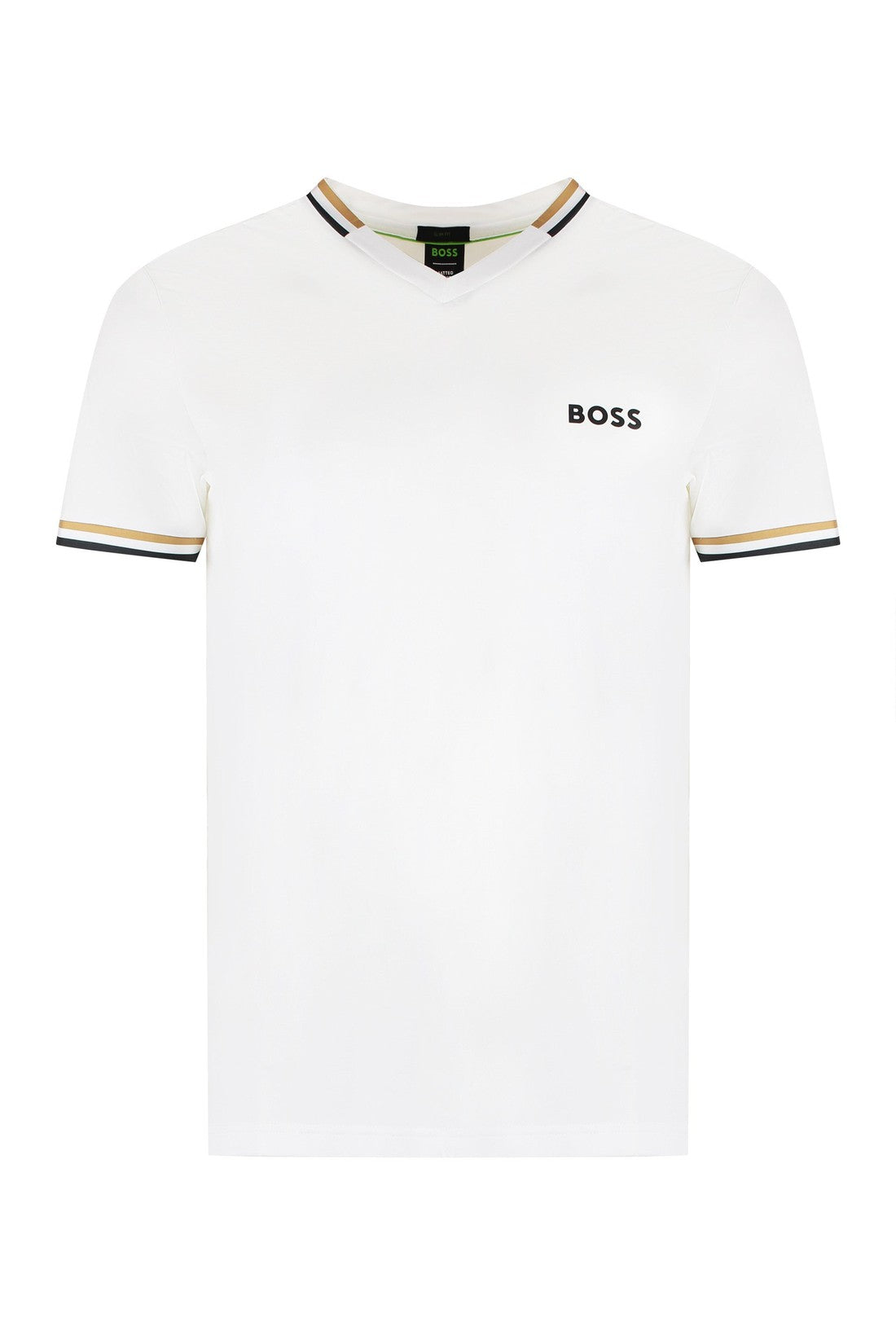 BOSS-OUTLET-SALE-BOSS x Matteo Berrettini - Techno fabric t-shirt-ARCHIVIST