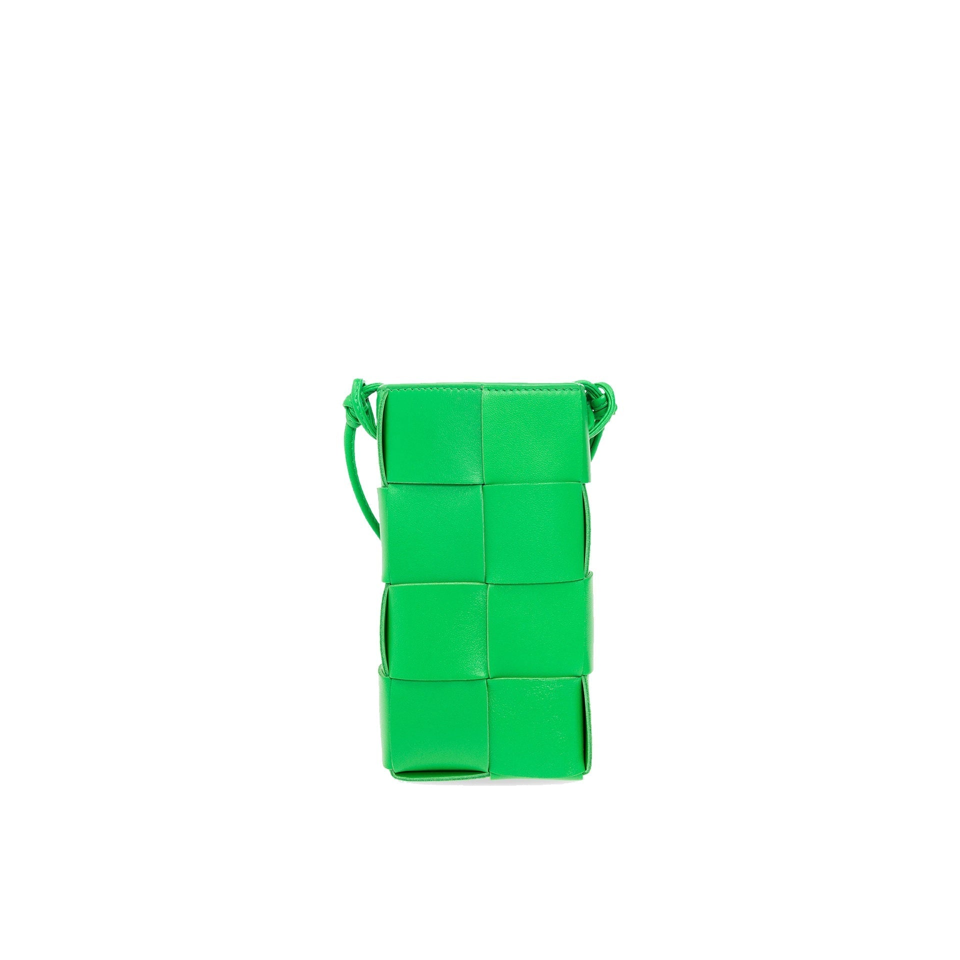 BOTTEGA VENETA-Bottega Veneta Leather Phone Case-WOMEN BAGS-Outlet-Sale