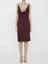 Fluid suede dress