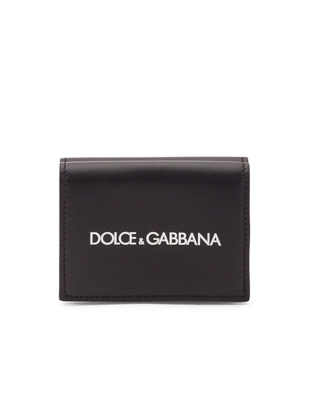 Dolce & Gabbana-OUTLET-SALE-Logo Print Bifold Wallet-ARCHIVIST