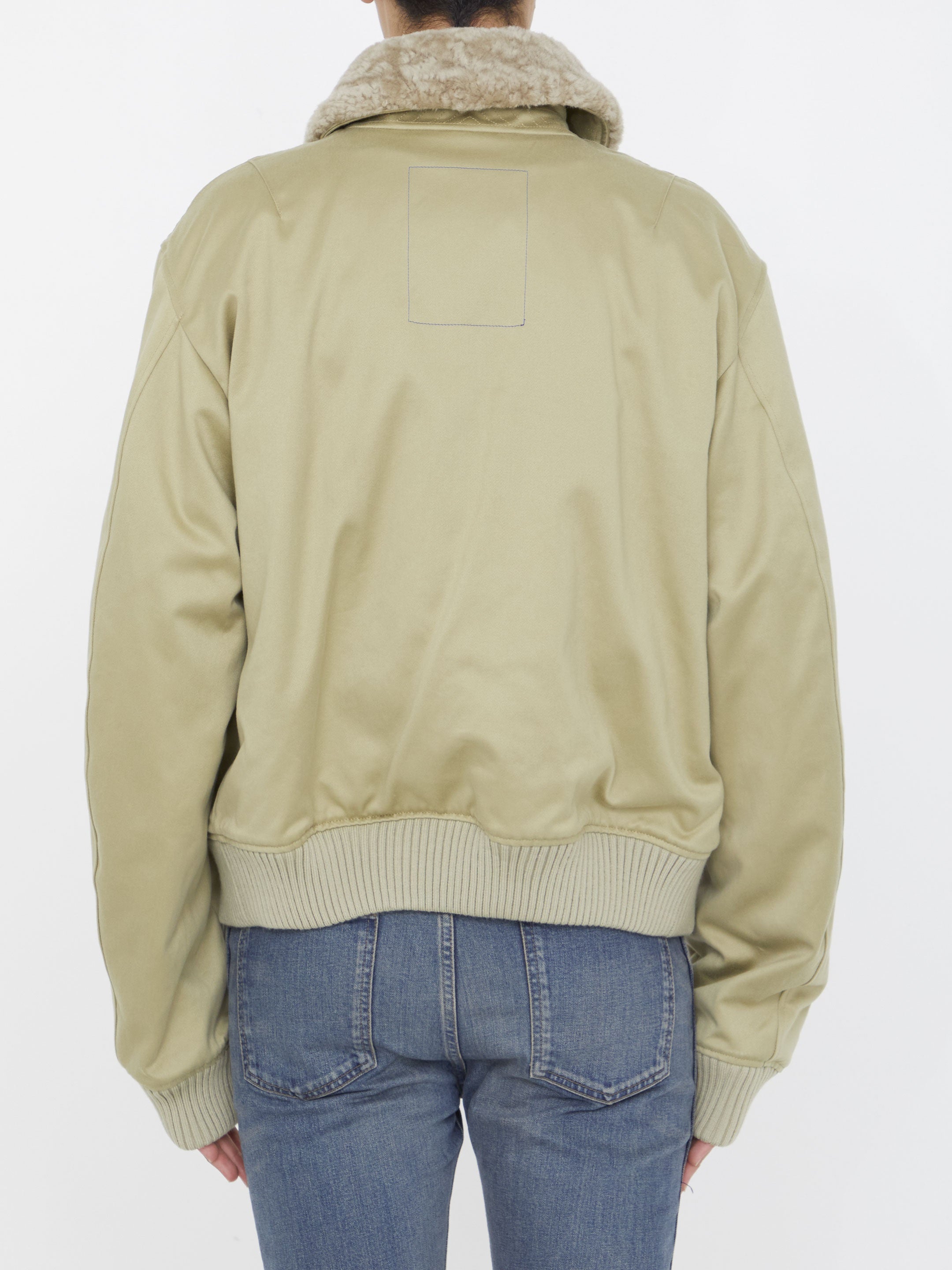 Cotton bomber jacket