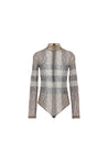 BURBERRY-OUTLET-SALE-BURBERRY Tartan Lace Bobysuit-ARCHIVIST