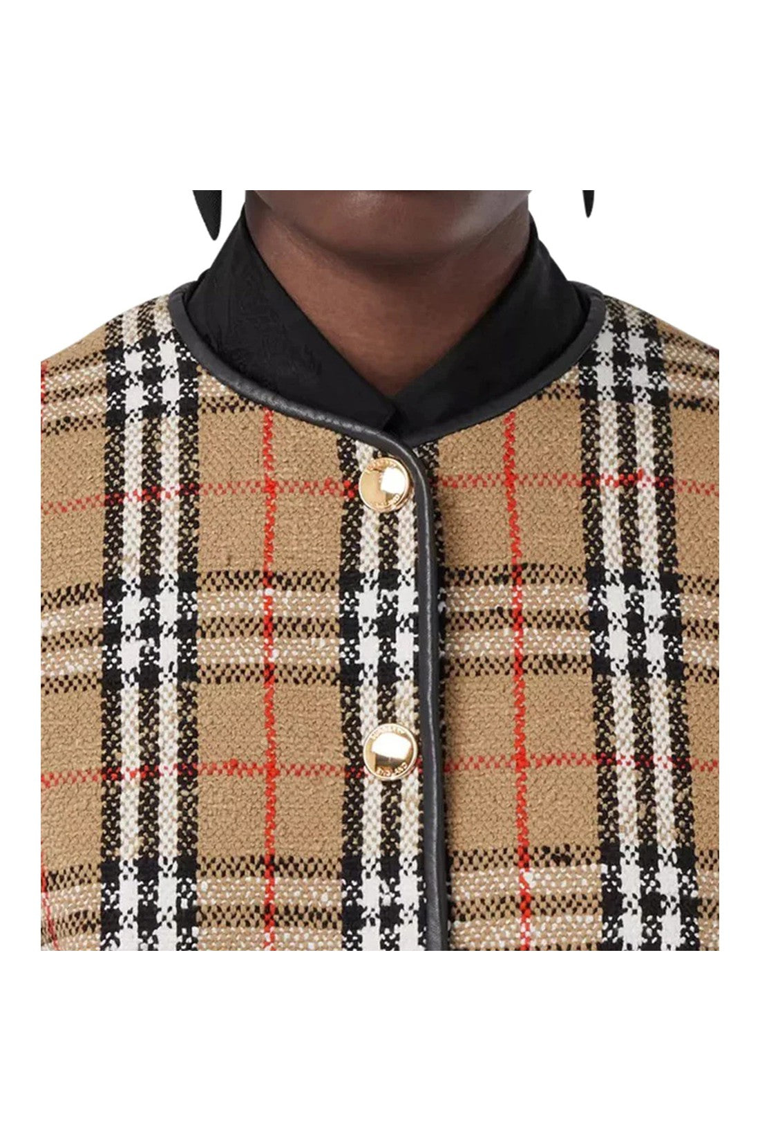 BURBERRY-OUTLET-SALE-BURBERRY Vintage Check Motif Jacket-ARCHIVIST