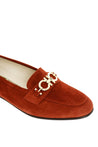 Ferragamo-OUTLET-SALE-Babs Gancini Logo Loafers-ARCHIVIST