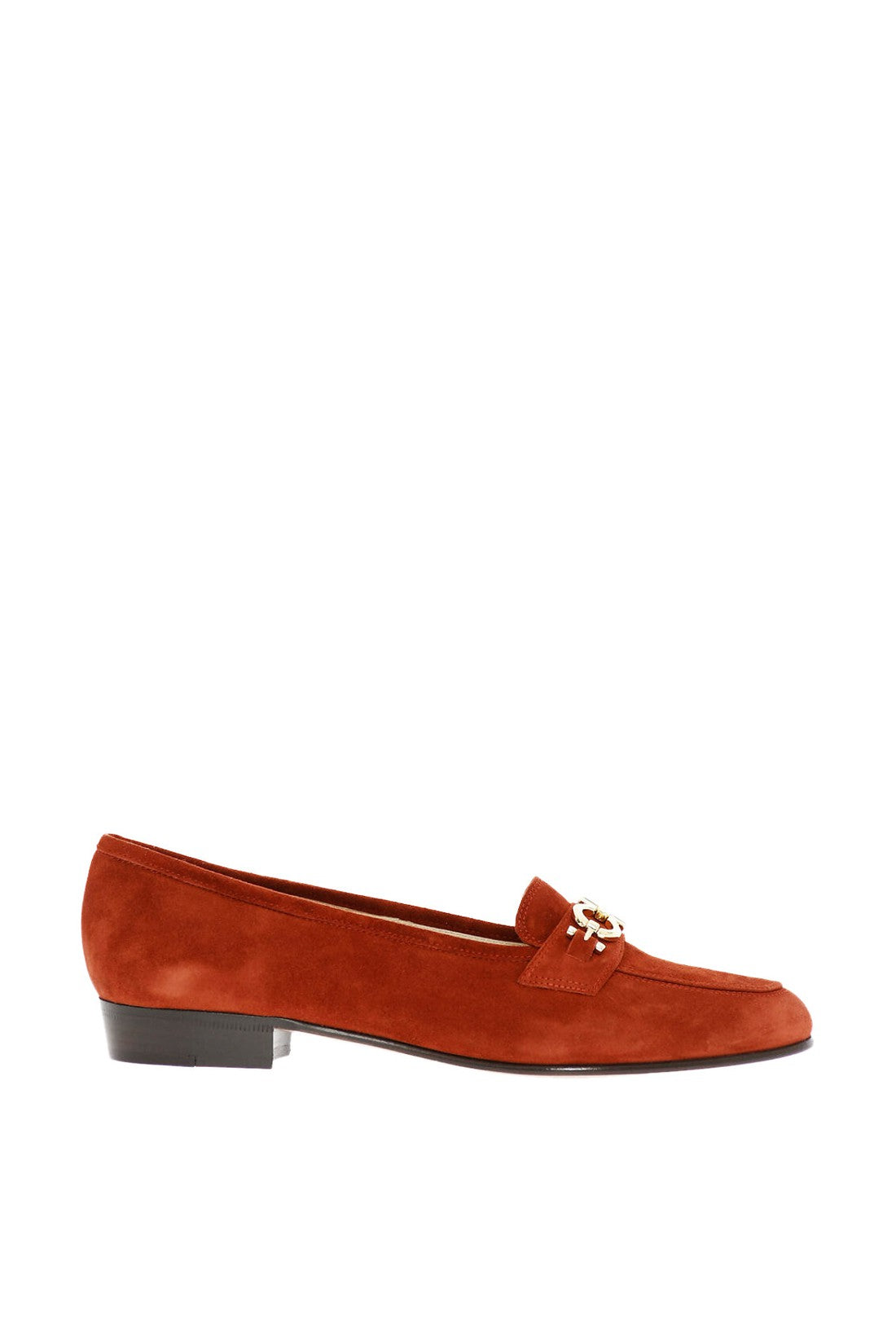 Ferragamo-OUTLET-SALE-Babs Gancini Logo Loafers-ARCHIVIST