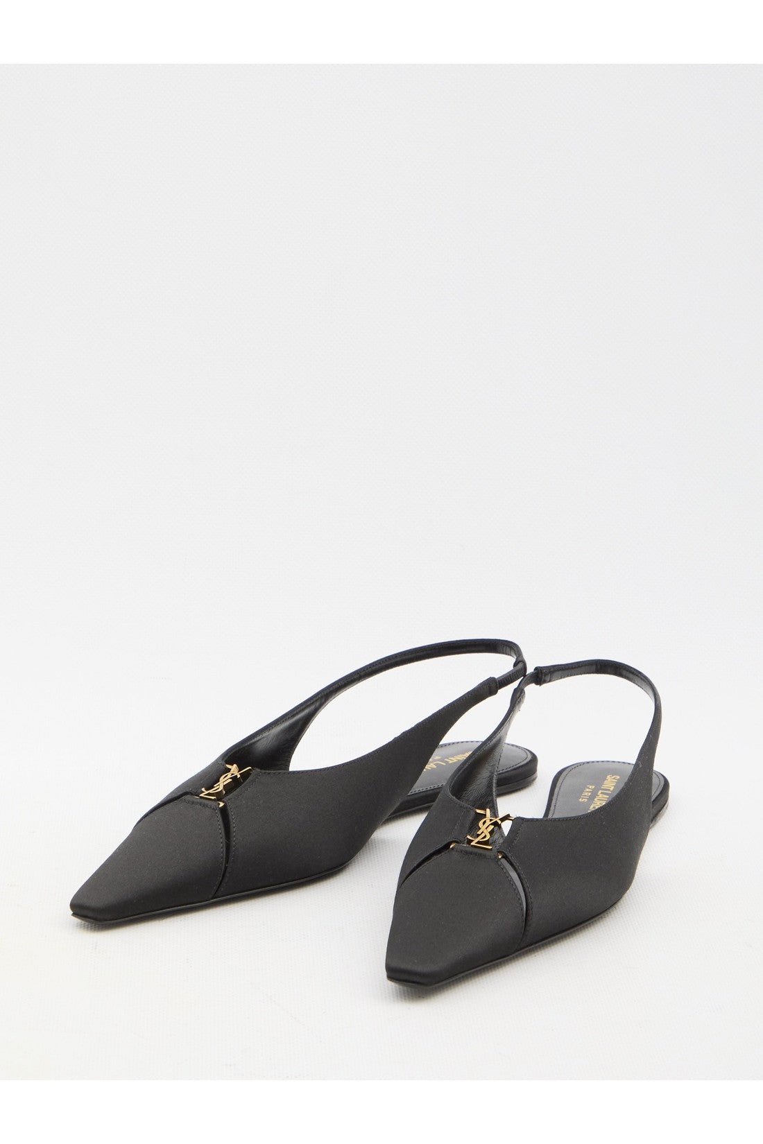 SAINT LAURENT-OUTLET-SALE-Babylone slingback ballerinas-ARCHIVIST