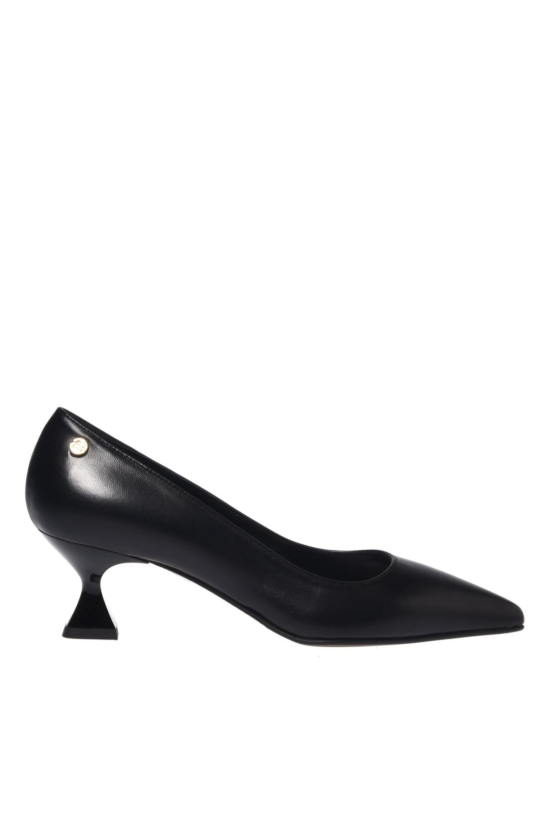 Pumps in black nappa leather-Baldinini-Sale
