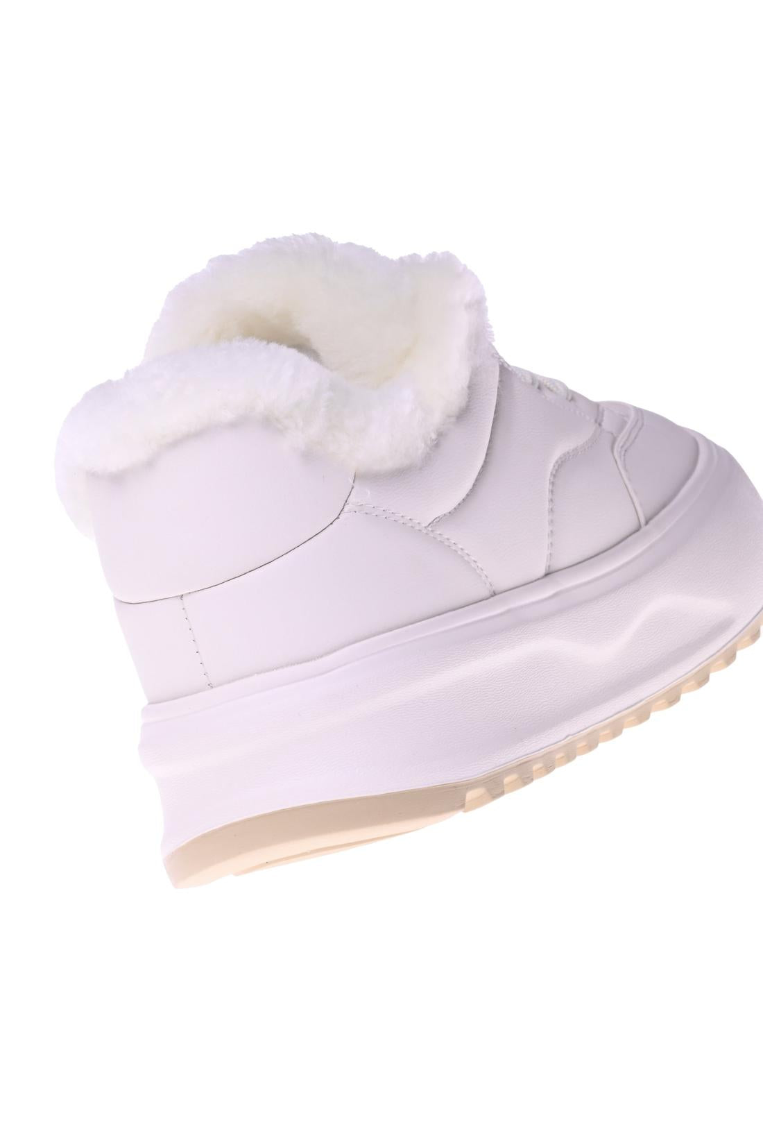 White leather trainers-Baldinini-Sale