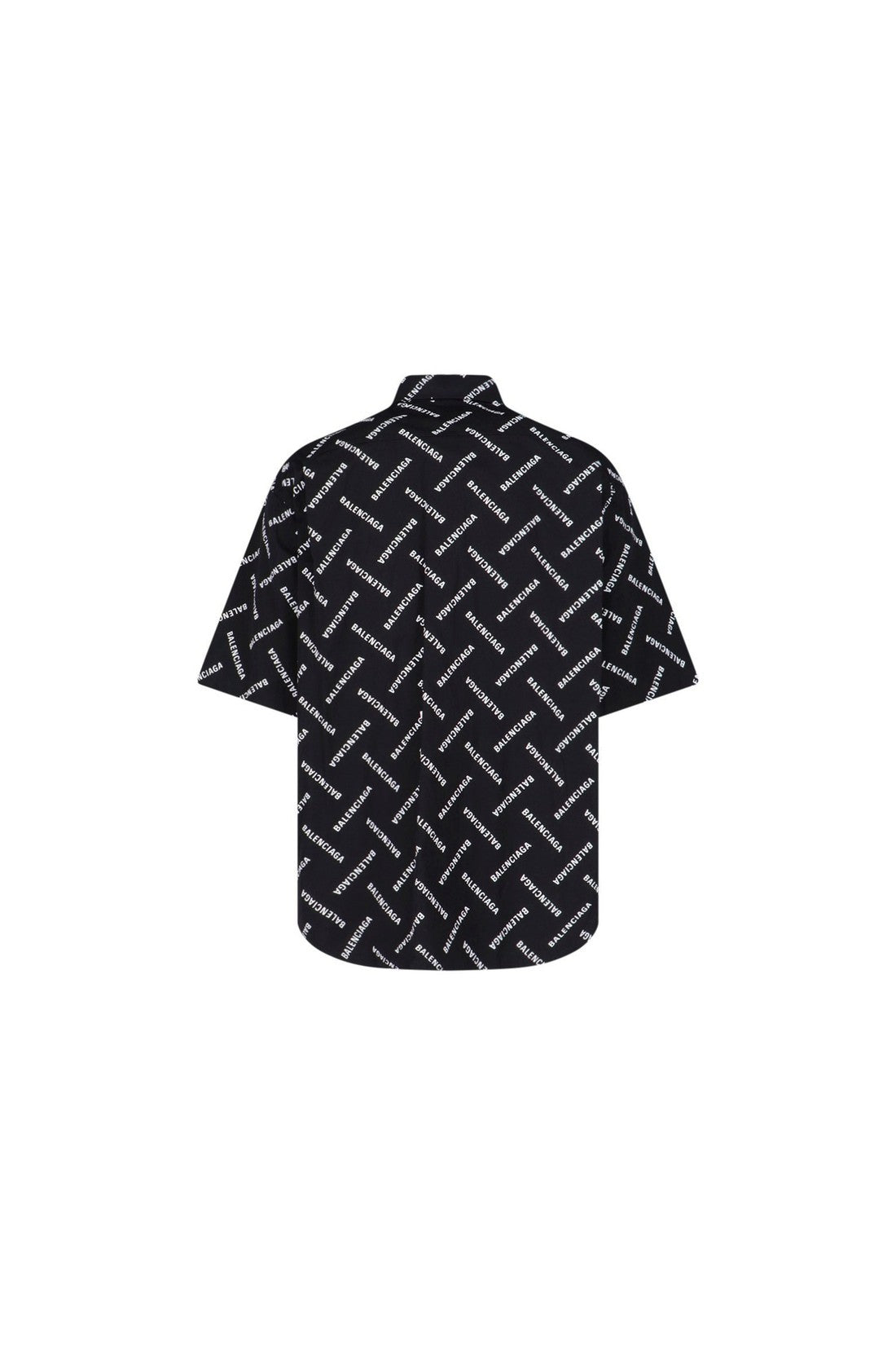 BALENCIAGA-OUTLET-SALE-Balenciaga All-Over Logo Shirt-ARCHIVIST