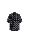 BALENCIAGA-OUTLET-SALE-Balenciaga All-Over Logo Shirt-ARCHIVIST