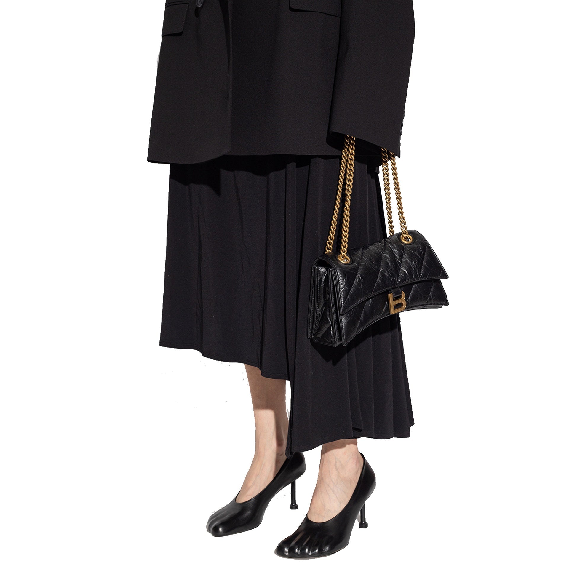 Balenciaga Crush Small Shoulder Bag-Balenciaga-Sale