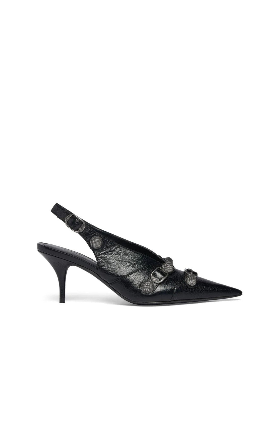 BALENCIAGA-OUTLET-SALE-Balenciaga Cagole Slingback Pumps-ARCHIVIST