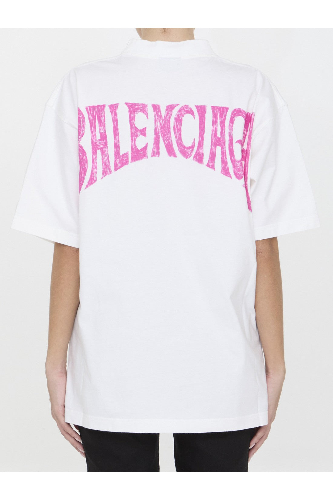 BALENCIAGA-OUTLET-SALE-Balenciaga Hand-Drawn t-shirt-ARCHIVIST