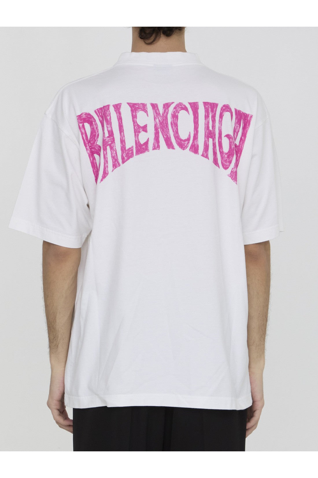 BALENCIAGA-OUTLET-SALE-Balenciaga Hand-Drawn t-shirt-ARCHIVIST