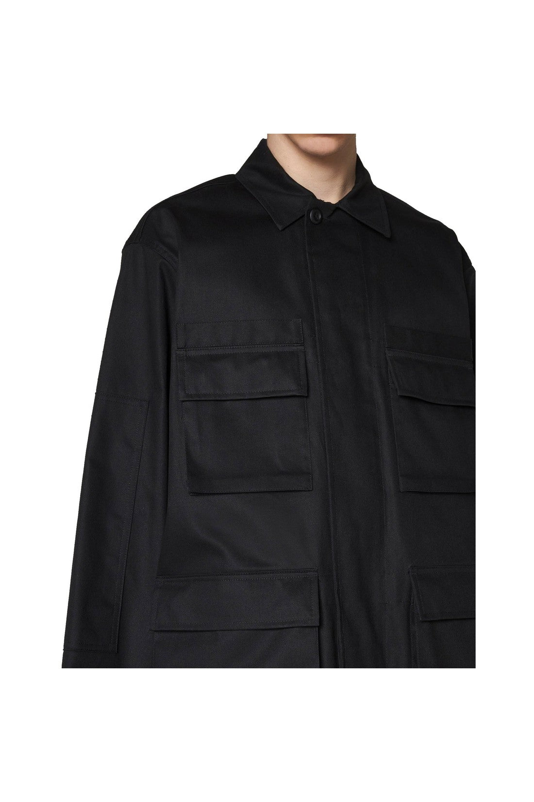 BALENCIAGA-OUTLET-SALE-Balenciaga Multi-Pocket Cargo Shirt Jacket-ARCHIVIST