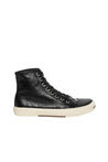 BALENCIAGA-OUTLET-SALE-Balenciaga Paris Leather Sneakers-ARCHIVIST