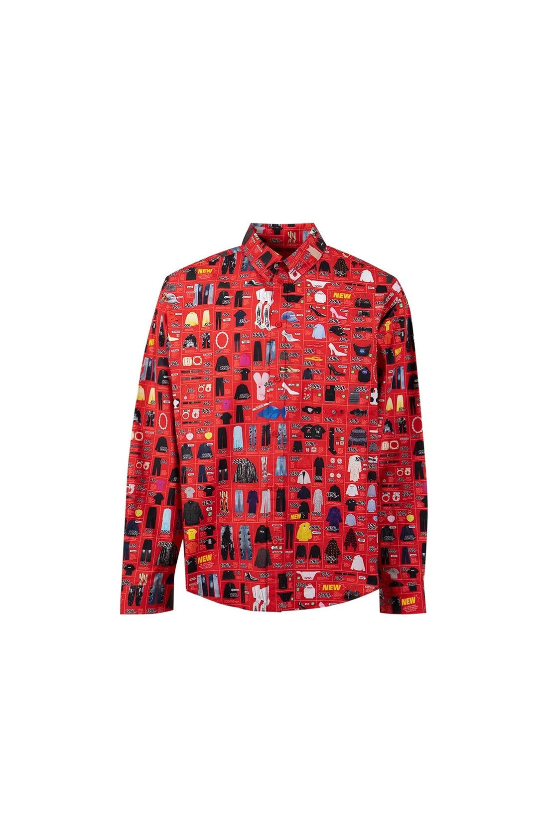 BALENCIAGA-OUTLET-SALE-Balenciaga Printed Shirt-ARCHIVIST