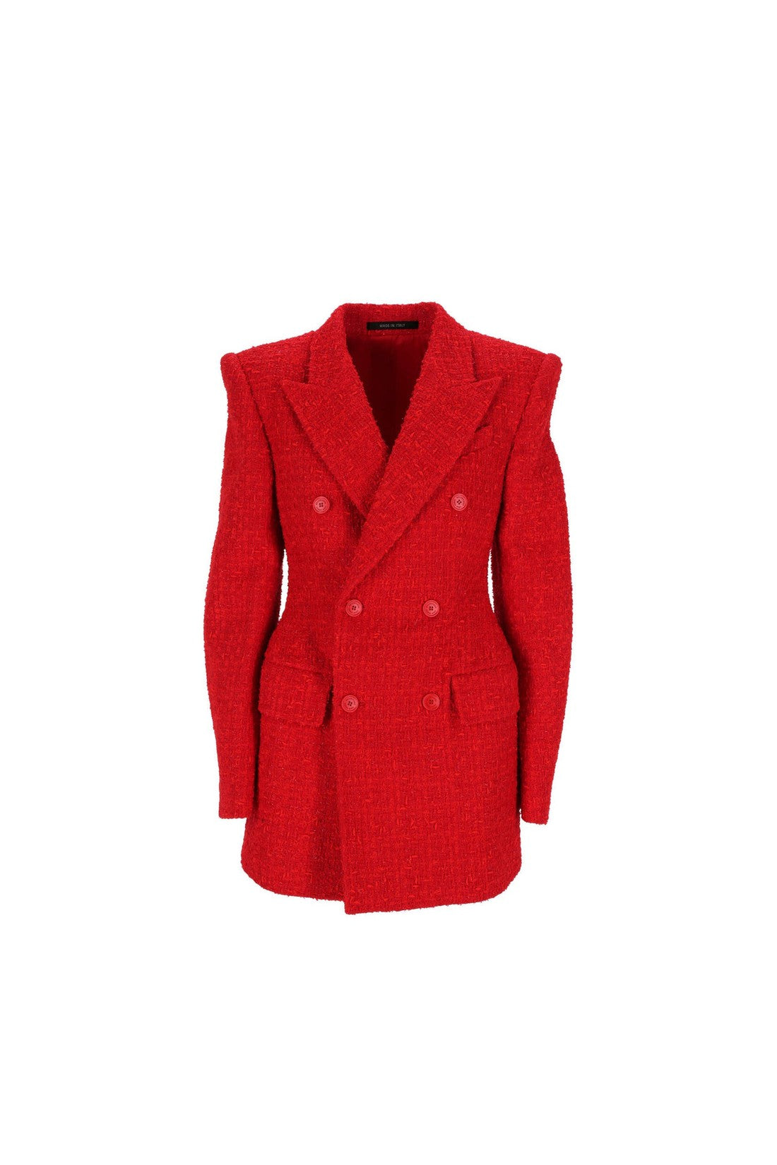 BALENCIAGA-OUTLET-SALE-Balenciaga Tweed Blazer Jacket-ARCHIVIST