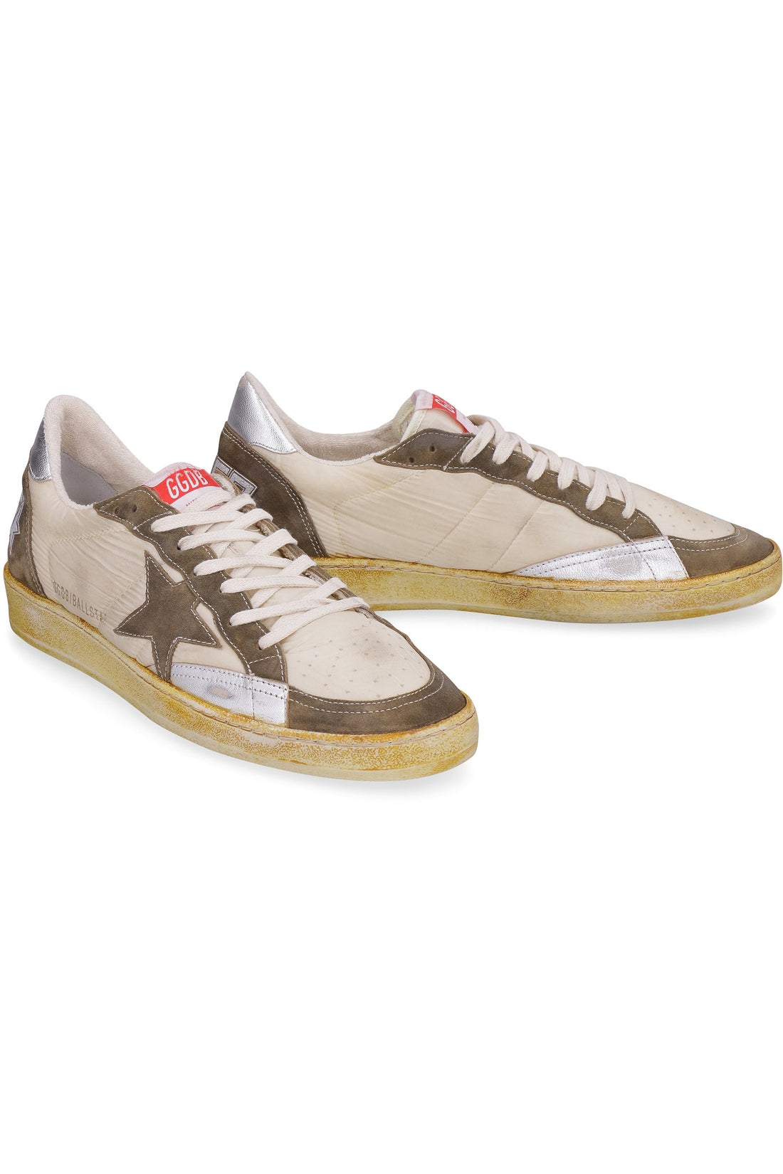 Golden Goose-OUTLET-SALE-Ball Star low-top sneakers-ARCHIVIST