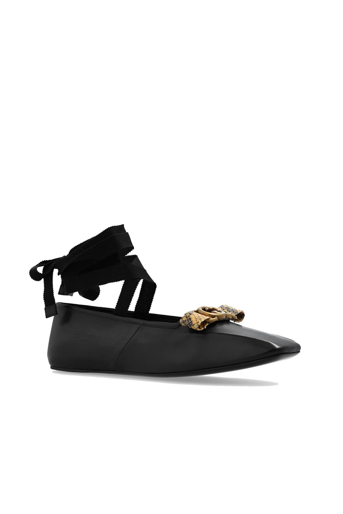 GUCCI-OUTLET-SALE-Ballerina Schwarz-ARCHIVIST