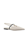 BRUNELLO CUCINELLI-OUTLET-SALE-Ballerina Weiss-ARCHIVIST