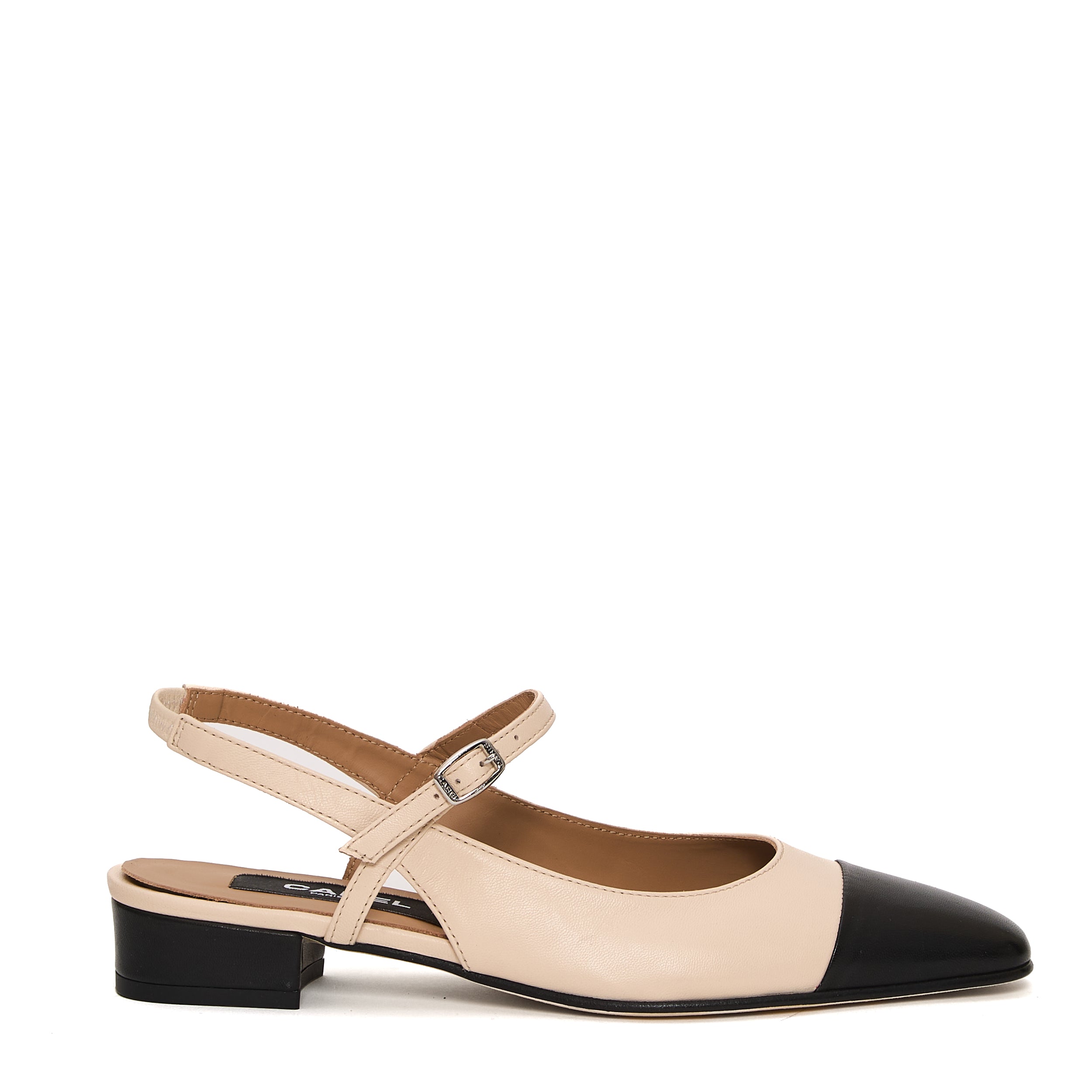 Carel Paris-OUTLET-SALE-Ballerinas BEIGE-ARCHIVIST