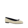Manolo Blahnik-OUTLET-SALE-Ballerinas BEIGE-ARCHIVIST