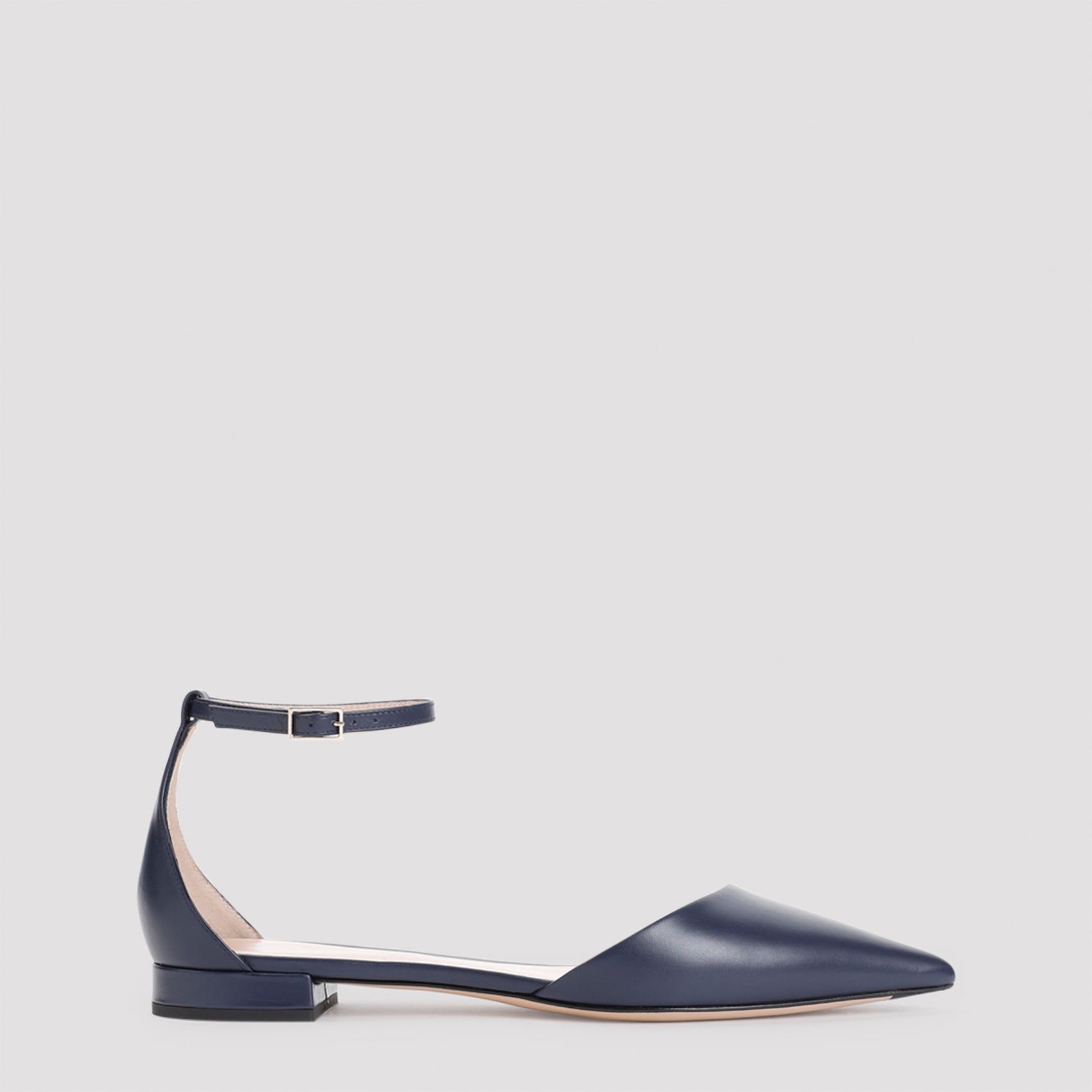 GIORGIO ARMANI-OUTLET-SALE-Ballerinas BLAU-ARCHIVIST