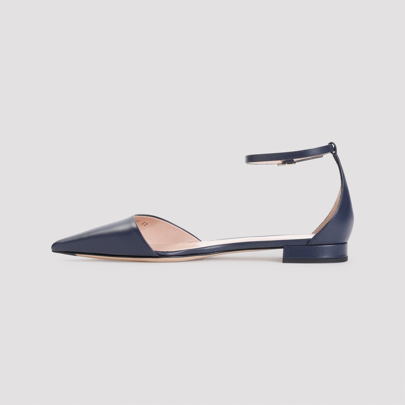 GIORGIO ARMANI-OUTLET-SALE-Ballerinas BLAU-ARCHIVIST