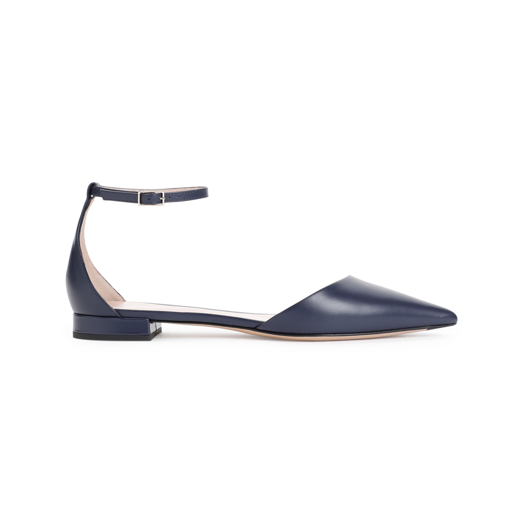 GIORGIO ARMANI-OUTLET-SALE-Ballerinas BLAU-ARCHIVIST