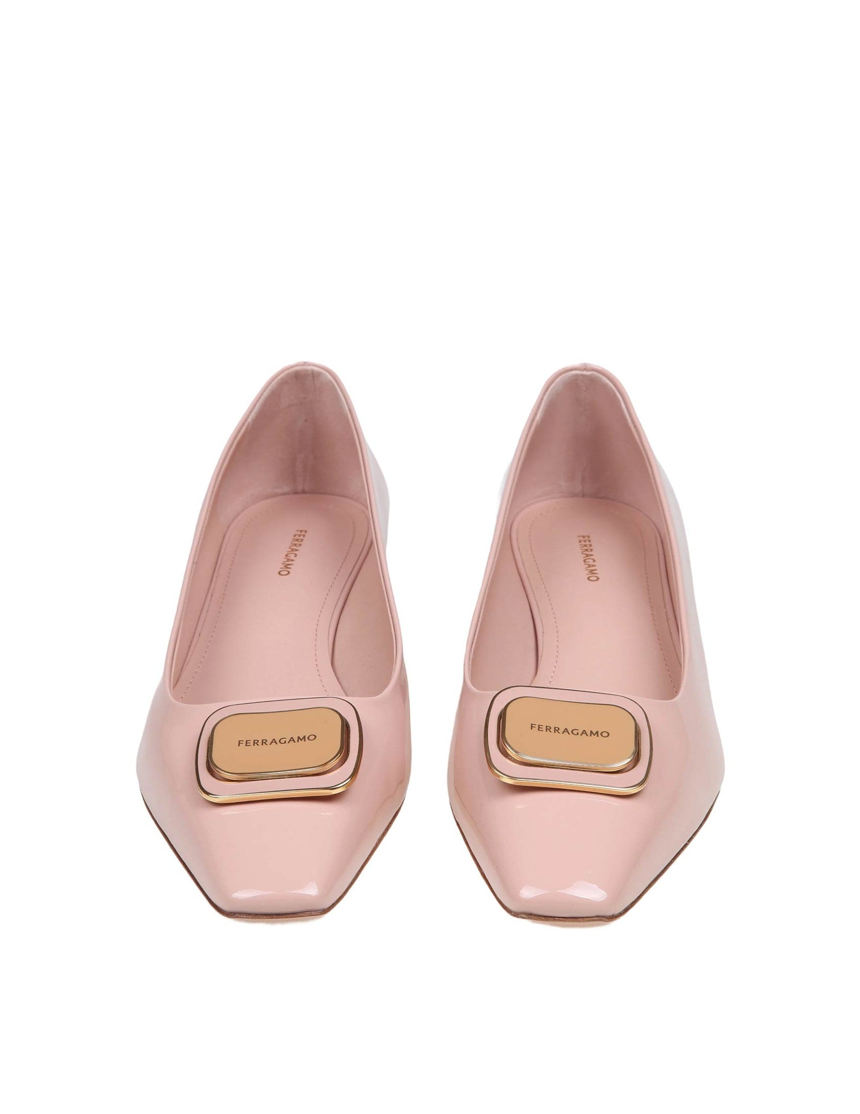 Salvatore Ferragamo-OUTLET-SALE-Ballerinas ROSA-ARCHIVIST