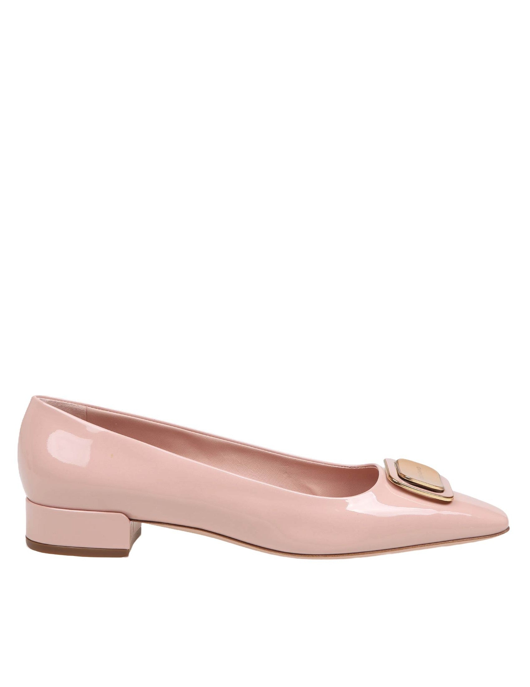 Salvatore Ferragamo-OUTLET-SALE-Ballerinas ROSA-ARCHIVIST