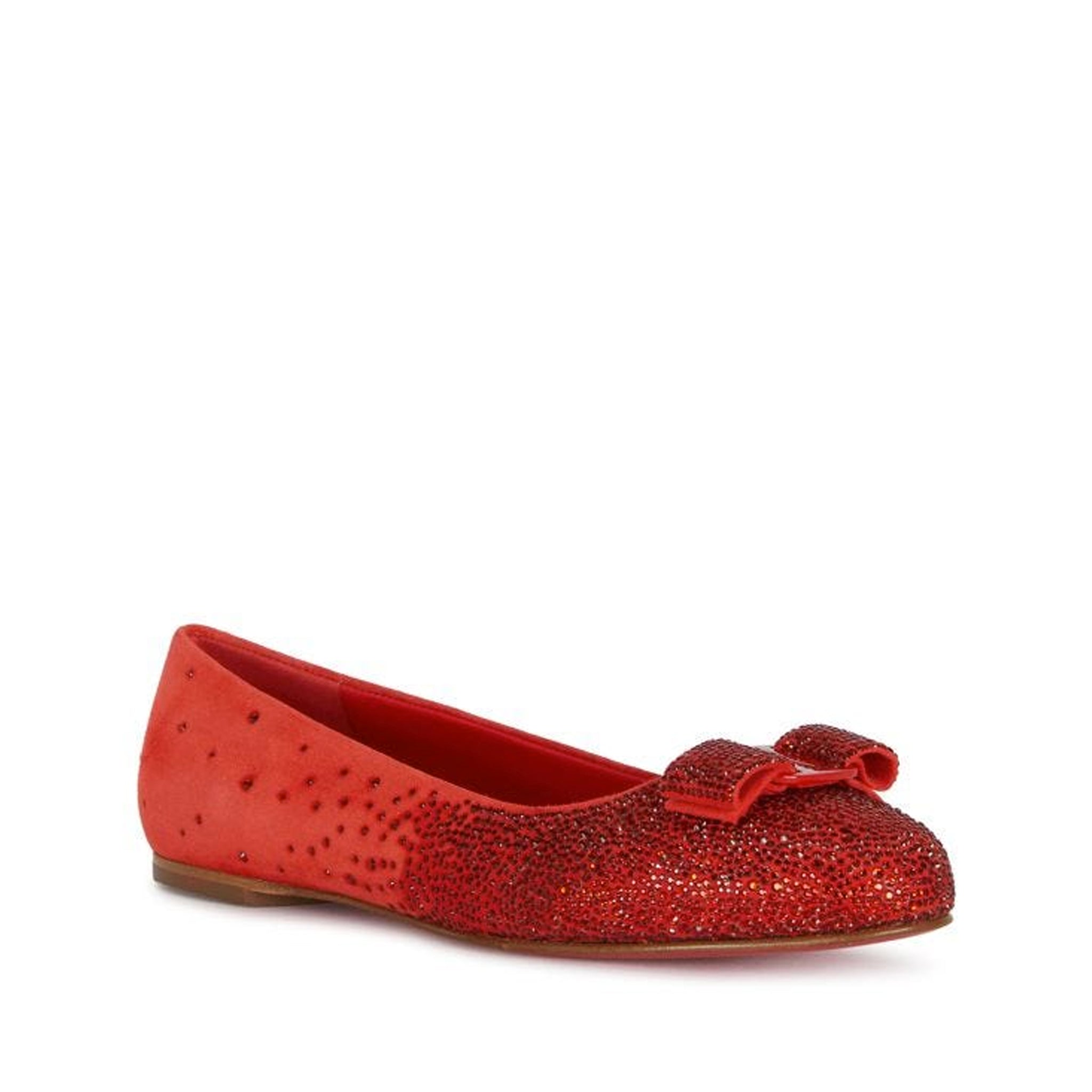 Salvatore Ferragamo-OUTLET-SALE-Ballerinas ROT-ARCHIVIST