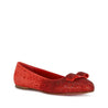 Salvatore Ferragamo-OUTLET-SALE-Ballerinas ROT-ARCHIVIST