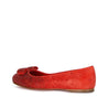 Salvatore Ferragamo-OUTLET-SALE-Ballerinas ROT-ARCHIVIST
