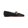 BALLY-OUTLET-SALE-Ballerinas SCHWARZ-ARCHIVIST