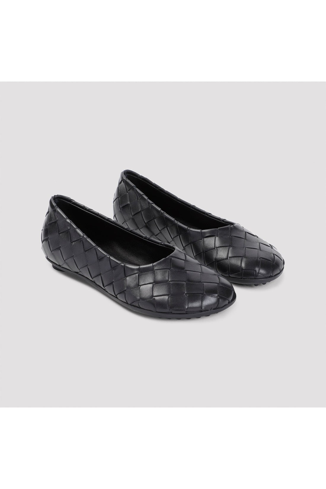 BOTTEGA VENETA-OUTLET-SALE-Ballerinas SCHWARZ-ARCHIVIST