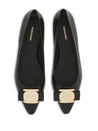 Ferragamo-OUTLET-SALE-Ballerinas SCHWARZ-ARCHIVIST