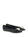 Ferragamo-OUTLET-SALE-Ballerinas SCHWARZ-ARCHIVIST