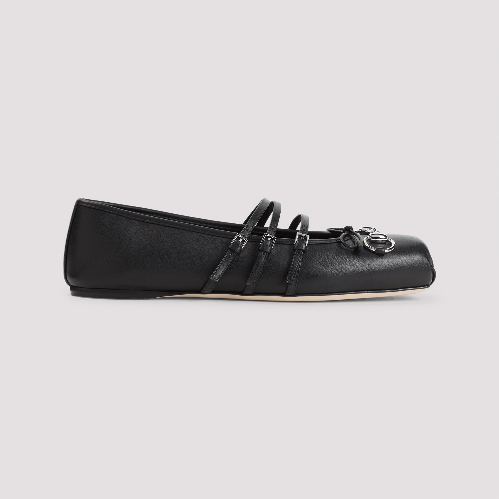 Gucci-OUTLET-SALE-Ballerinas SCHWARZ-ARCHIVIST