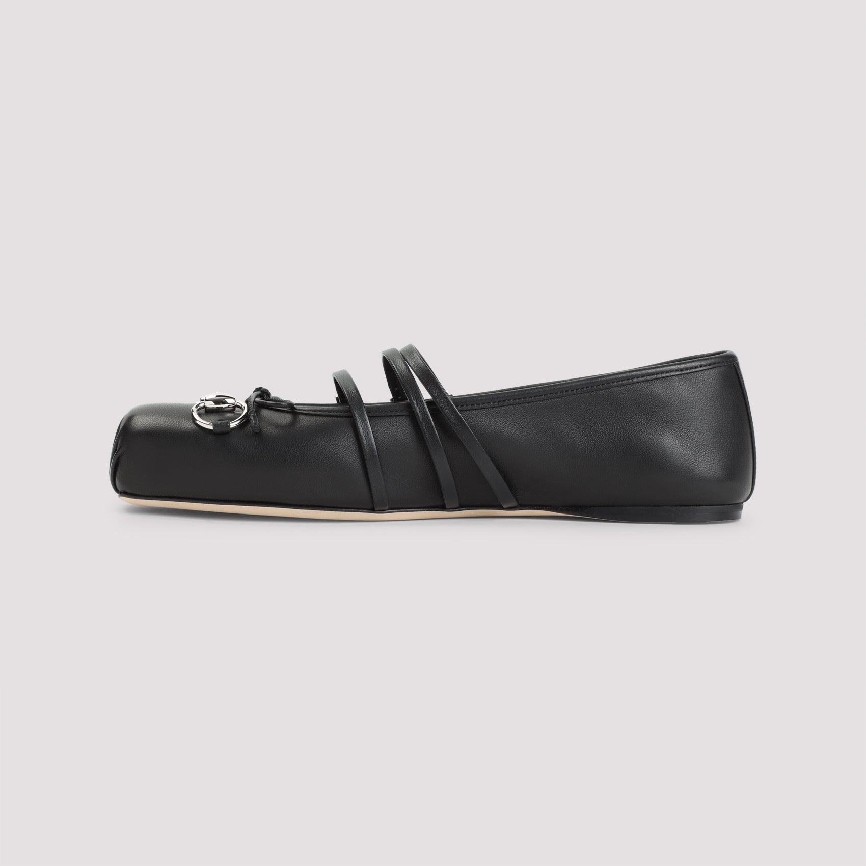 Gucci-OUTLET-SALE-Ballerinas SCHWARZ-ARCHIVIST