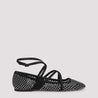 Jimmy Choo-OUTLET-SALE-Ballerinas SCHWARZ-ARCHIVIST
