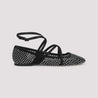 Jimmy Choo-OUTLET-SALE-Ballerinas SCHWARZ-ARCHIVIST