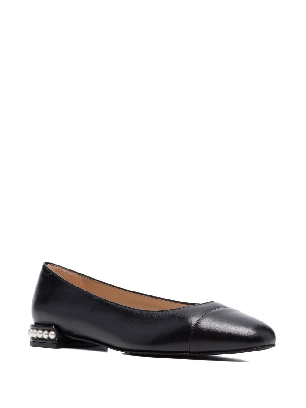 Stuart Weitzman-OUTLET-SALE-Ballerinas SCHWARZ-ARCHIVIST