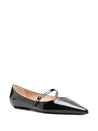 Stuart Weitzman-OUTLET-SALE-Ballerinas SCHWARZ-ARCHIVIST