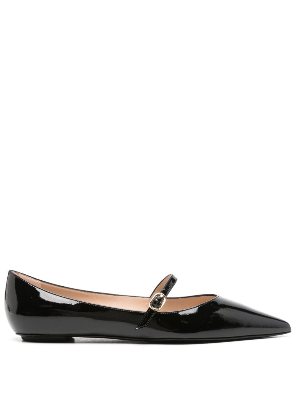 Stuart Weitzman-OUTLET-SALE-Ballerinas SCHWARZ-ARCHIVIST