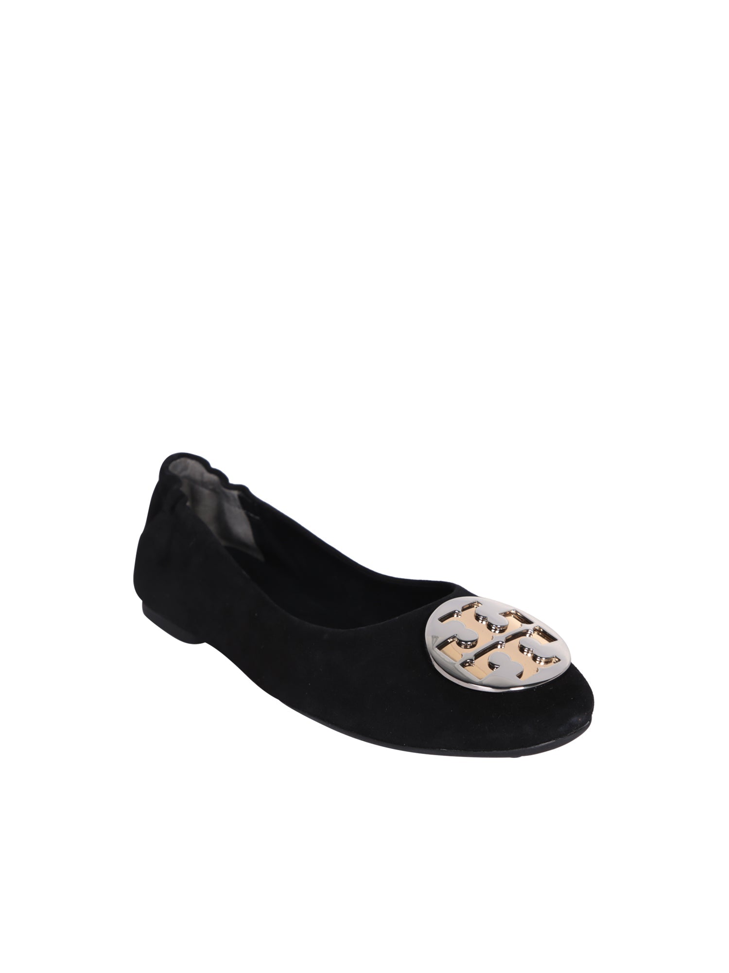 TORY BURCH-OUTLET-SALE-Ballerinas SCHWARZ-ARCHIVIST